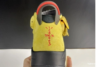 Hyperoad Travis 6 Air - “Yellow” Jordan x Scott 0822